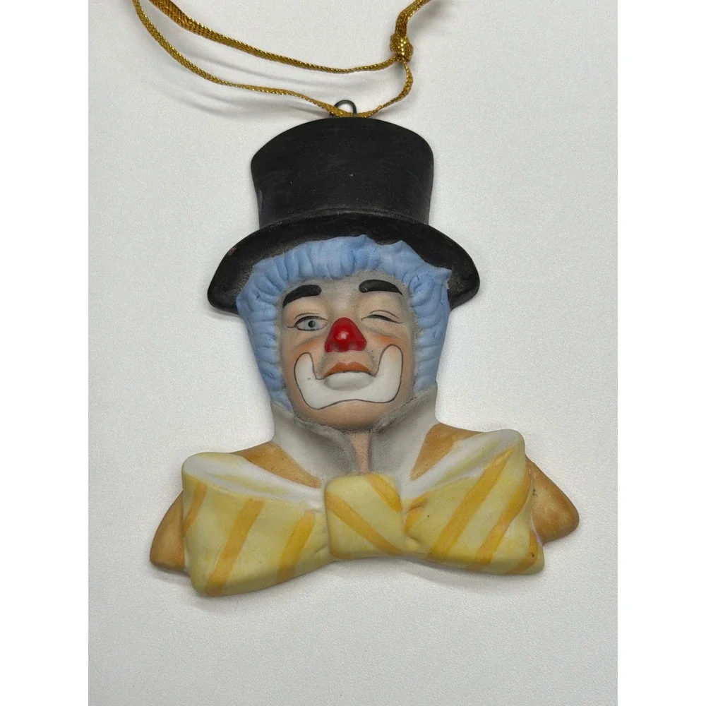 Reco Clown Collection‎ Scamp Ornament John McClelland 1984 Porcelain